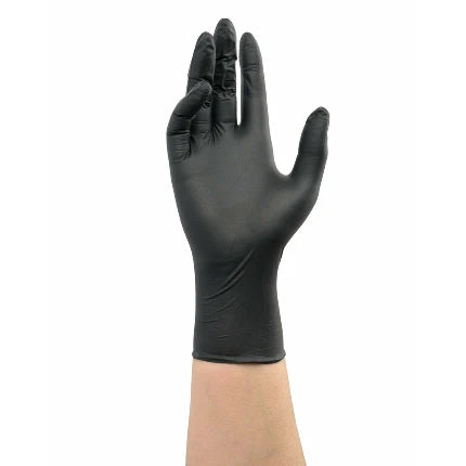 Titan Black Nitrile Gloves 100pack (Large)