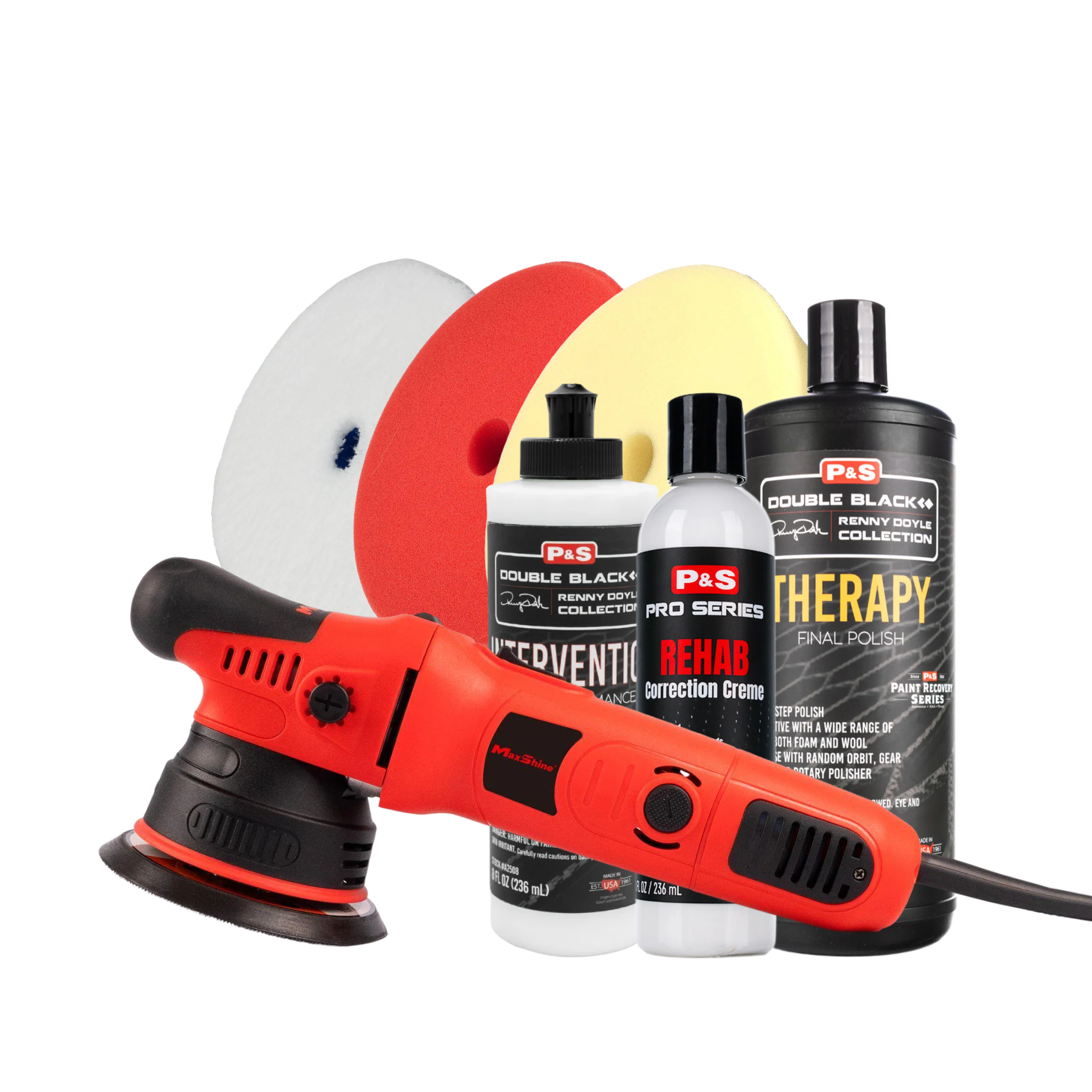 Maxshine Dual Action Polisher M8S Kit