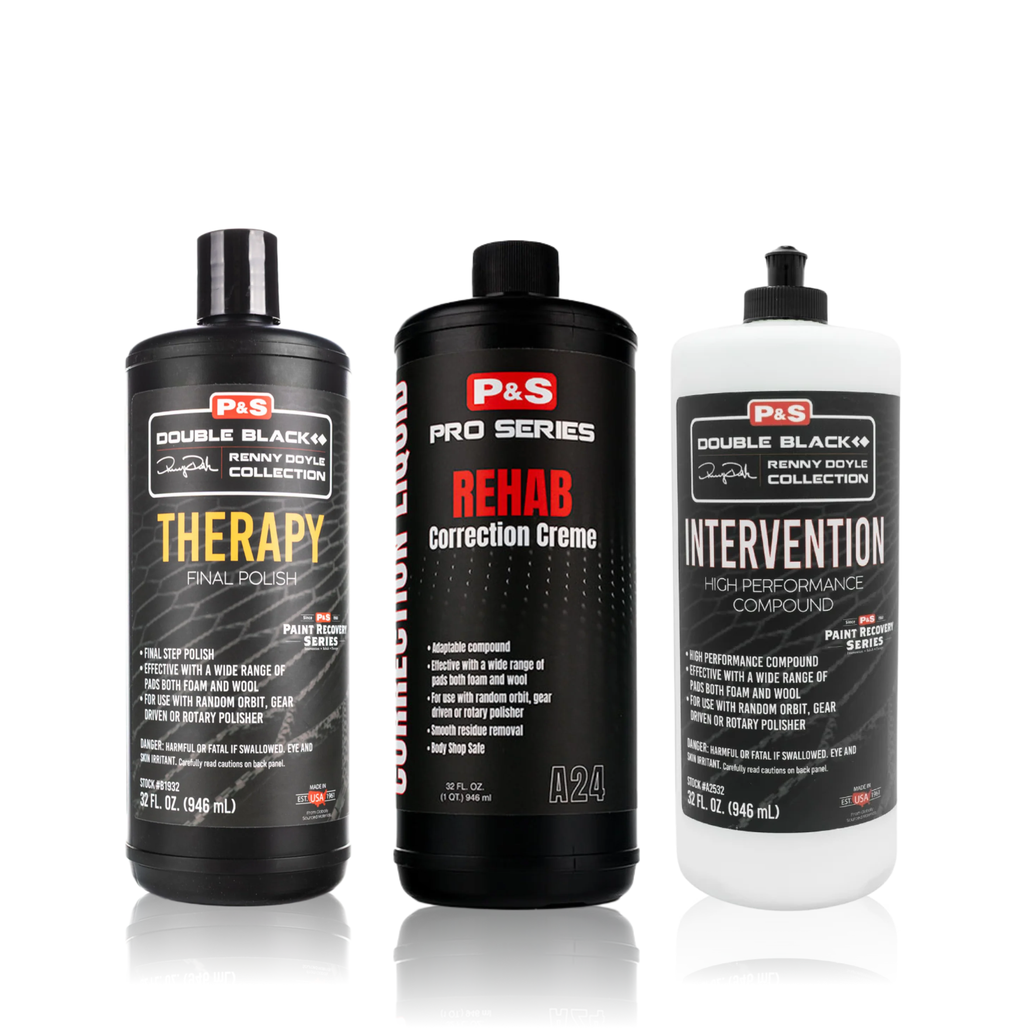 P&S 3 Step Correction Compound Kit