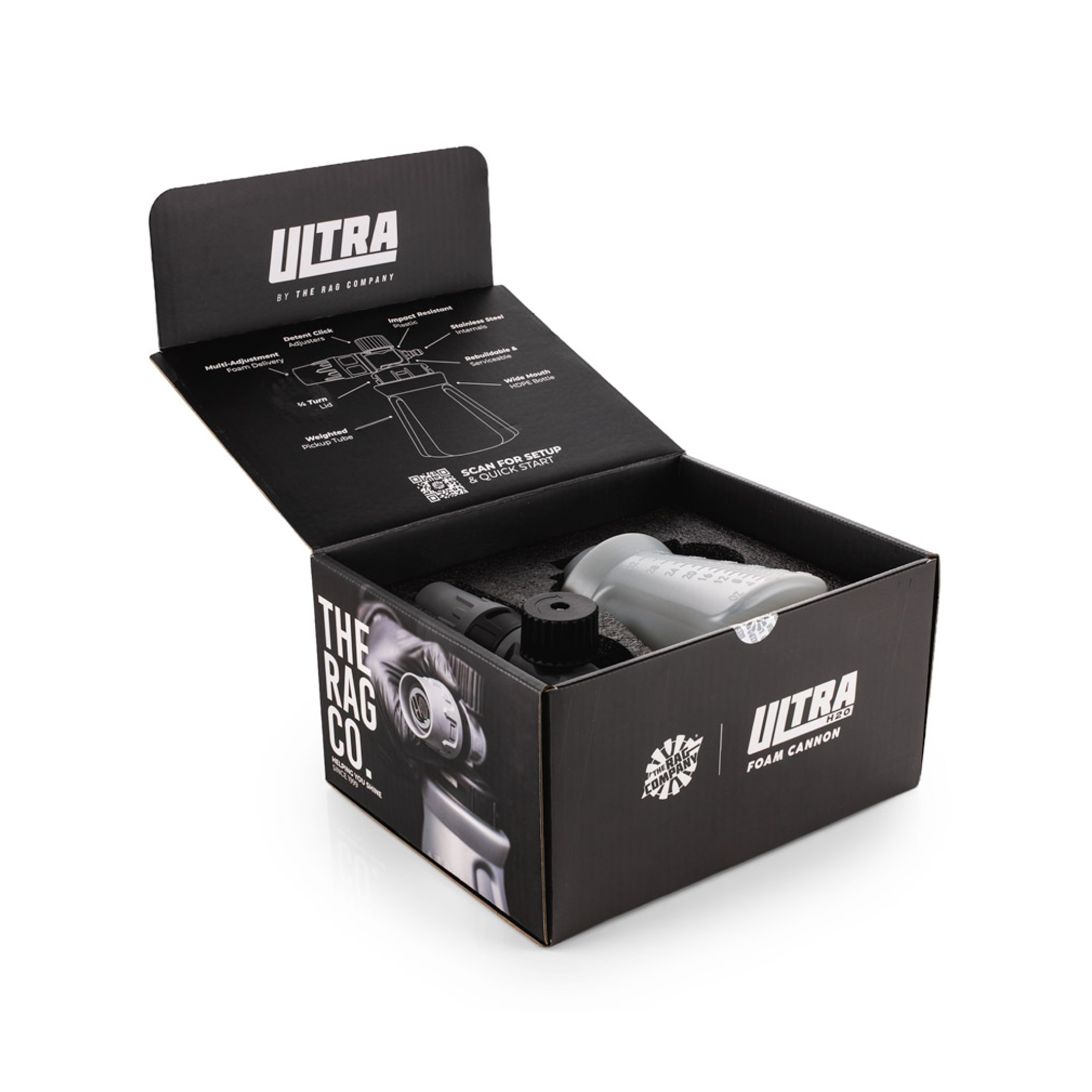 The Rag Company H2O Foam Cannon